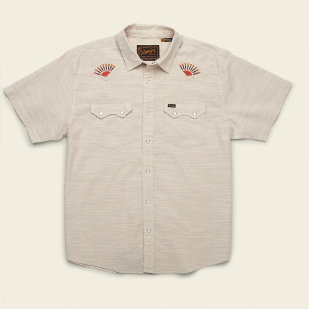 HOWLER BROTHERS Crosscut Deluxe Short sleeve Shirt ~ High Times~